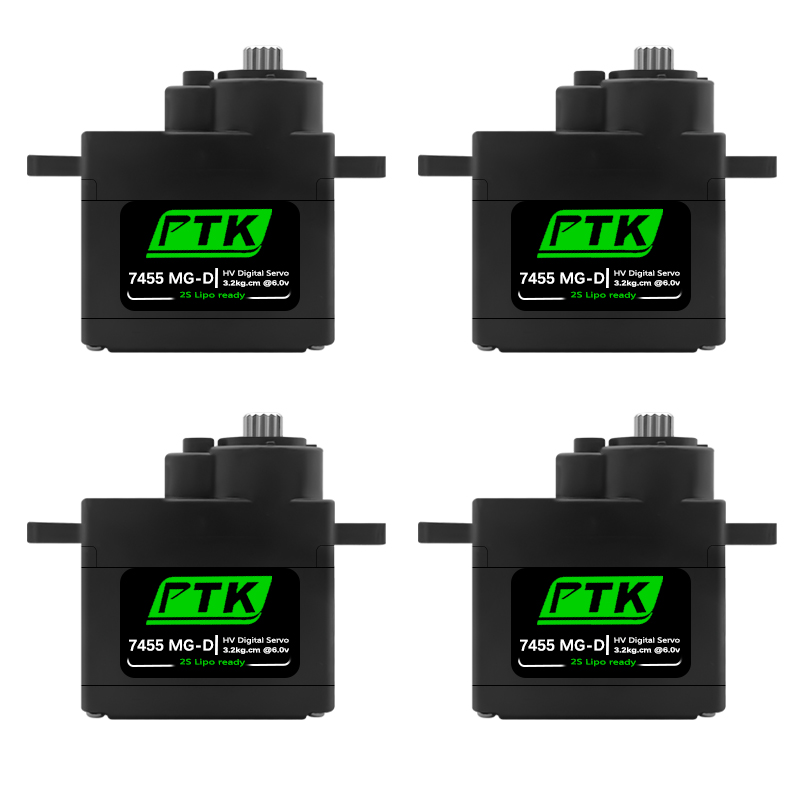 Servo digital PTK 7455MG-D de  - Rc Helicopter Parts reseña y precio
