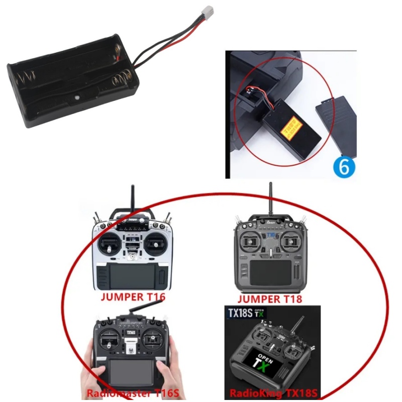 Caja de Batería RadioMaster TX - Rc Helicopter Case reseña y precio
